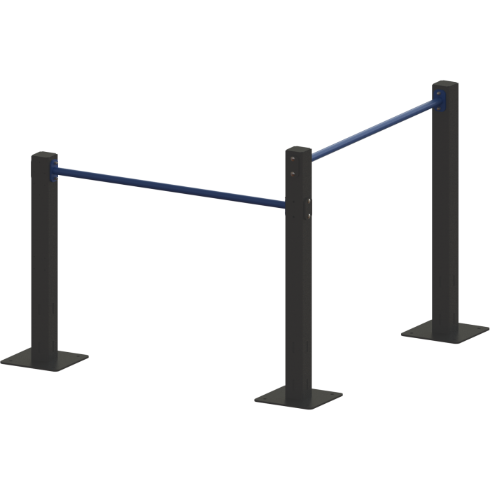 Barre basse double
