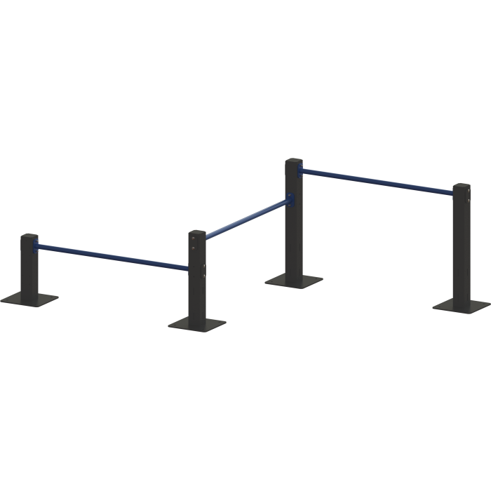 Triple low bar