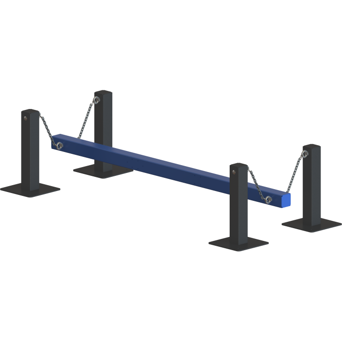 Suspended beam