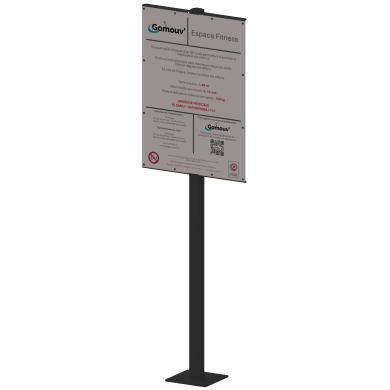 Panneau d’information