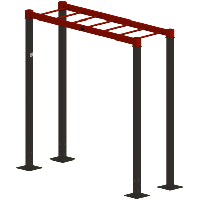 Horizontal ladder