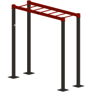 Horizontal ladder