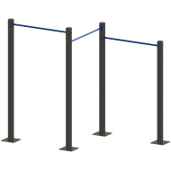 Agrès Fit® - Triple barre de traction