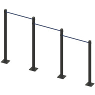 Barre de traction triple