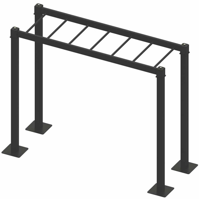 Échelle horizontale