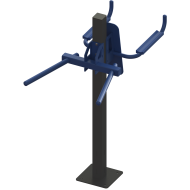 Combiné chaise romaine / dips